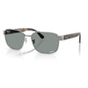 RAYBAN RB3751CH 004/3R 58 - METAL SHEET Rayban Gunmetal Square