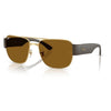 RAYBAN RB3756 001/33 56 - METAL SHEET Rayban Gold Square