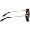 AKONI AKS 204C 59 Unisex Sunglass Gold & Brown