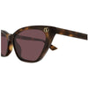 GUCCI GG1815S-002 58 - Sheet full Gucci Brown Cateye