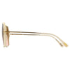 TOM FORD TF1039 25F 59 Women Sunglass Ivory and Gold