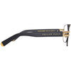 PHILIPP PLEIN VPP022 0302 58 - METAL SHEET PHILIPP PLEIN Black gold Square