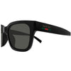 GUCCI GG1857S-001 55 - Sheet full Gucci Black Square