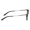 AKONI AKX-400D 48 Men Optical Frame Matte Black with Antique Silver