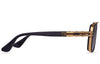 DITA DTS403-A-01 Unisex Sunglasses Matte Black - Yellow Gold