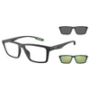 EMPORIO ARMANI EA4189U 50011W 55 C/O - Sheet full EMPORIO ARMANI Black Square