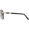 CAZAL CZ666 002 Men Sunglasses BLACK-SILVER