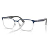 RAYBAN RB 6542I 3155 54 - Metal full Rayban Silver blue Square