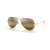 RAYBAN RB3025 9196/G5 62 - Metal full Rayban Gold Aviator