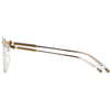 AKONI AKX-401E GLD-CLR Unisex Optical Clear Crystal
