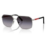 PRADA SPSA50 5AV09U 60 - Metal full Prada Gunmetal Square