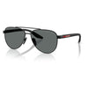 PRADA SPS A52 1AB5Z1 58 - METAL SHEET Prada Black Aviator