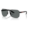 PRADA SPS A53 DG05Z1 62 - METAL SHEET Prada Black Square