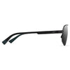 MAUI JIM MJ 620-02 Men Sunglass Gunmetal with Black