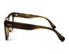 GIGISTUDIOS 6741/7 BACH Unisex Optical Frame Green and brown turtle
