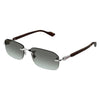 GUCCI GG1221S 008 56 - 3 pcs Gucci Silver Square