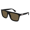 GUCCI GG0748S 002 59 - Sheet full Gucci Black Square