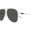 GUCCI GG1677S 001 62 - Metal full Gucci Silver Aviator