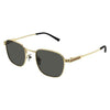 GUCCI GG1876S 001 50 - Metal full Gucci Gold Square
