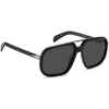 DAVID BECKHAM DB 7101/S ANSM9 Men Sunglasses Black