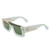 OFF-WHITE OERI069 5955 Unisex Sunglasses Army Green, Orange and Creamy White