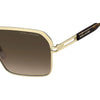 MARC JACOBS MARC 839/S 06JHA 59 - Metal full MARC JACOBS Gold brown Square