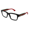 GUCCI GG1865O 007 54 - Sheet full Gucci Black red Square
