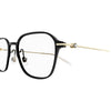 MONT BLANC MB0358O 006 53 - Metal full MONT BLANC Black gold Round