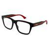 GUCCI GG1870O 005 56 - Sheet full Gucci Black red Square