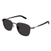MONT BLANC MB0392SA 001 55 - Metal full MONT BLANC Black Square