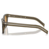 PRADA SPR A17 18T-60F Men Sunglass Transparent Earth