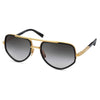 DITA DTS 463-A 01 MACH-X 55 - METAL SHEET DITA Black gold Aviator
