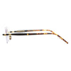 KUBORAUM P56 GDTO - Rimless KUBORAUM Gold Square