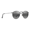 MAUI JIM MJ0667S 001 50 - Metal full MAUI JIM Black Round
