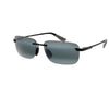 MAUI JIM MJ624 02 59 - 3 pcs MAUI JIM Black Square