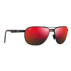 MAUI JIM MJ728 02A 62 - Sheet full MAUI JIM Black Square