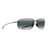 MAUI JIM MJ0422S 001 64 - 3 pcs MAUI JIM Black Square