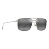 MAUI JIM MJ886 17 55 - Metal full MAUI JIM Silver Square
