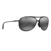 MAUI JIM MJ438 02 60 - Sheet full MAUI JIM Black Aviator
