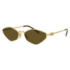 MIU MIU SMU 56Z 5AK09Z 56 - Metal full MIU MIU Gold Ladies