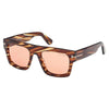 TOM FORD TF711 53E 53 - Sheet full TOMFORD Brown Square