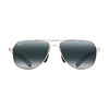 MAUI JIM MJ0327S 001 57 Unisex Sunglass Silver