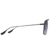 DITA DTS100-A-04 Men Sunglasses Black Iron Matte Black