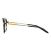 AKONI AKX-413A-51 Unisex Optical Frame Crystal Black and Gold