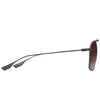 DITA DTS100-A-03 Unisex Sunglasses Black Iron White Gold