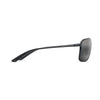 MAUI JIM MJ0437S 001 62 Unisex Sunglass Black