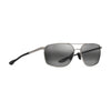 MAUI JIM MJ0857S 001 Unisex Sunglass Silver