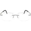 SILHOUETTE 5529 GH 9010 SILVER BLACK - front