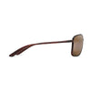 MAUI JIM MJ0437S 002 62 Unisex Sunglass Brown Turtle