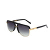 TOMMY HILFIGER TH8004 C3 58 - METAL SHEET TOMMY HILFIGER Black gold Square